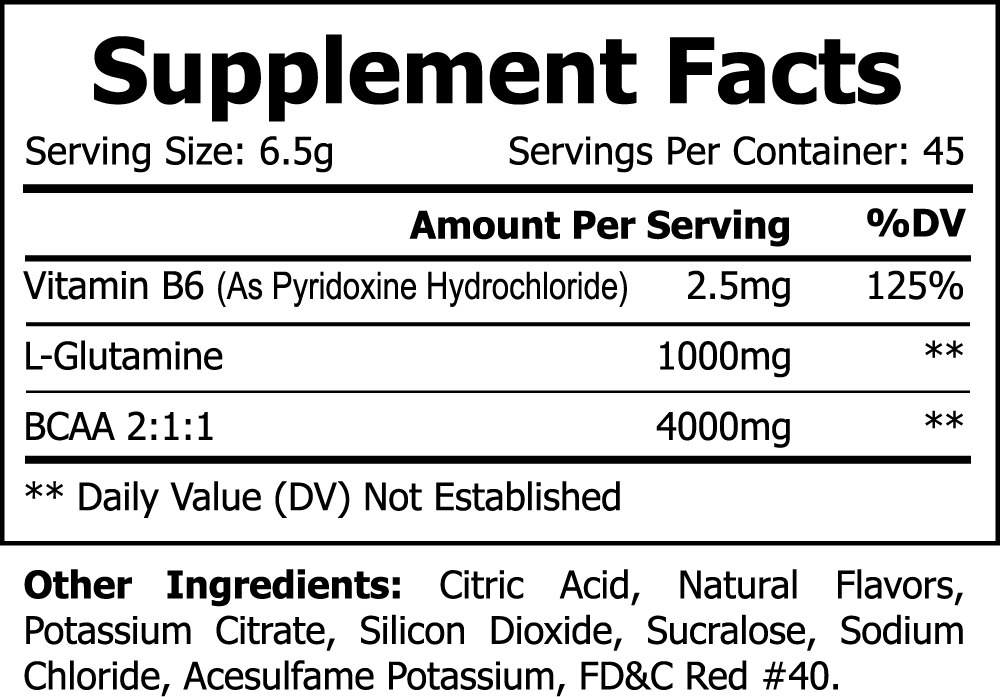Essential Aminos (Fruit Punch)